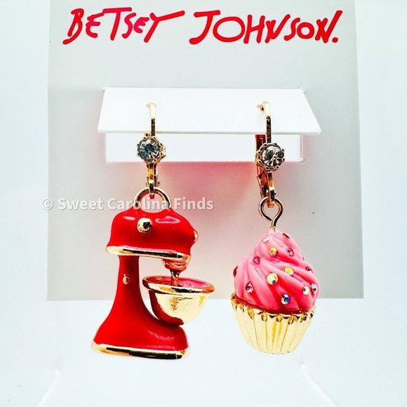 Betsey Johnson Jewelry Betsey Johnson Gold Tone Babycakes Mixer